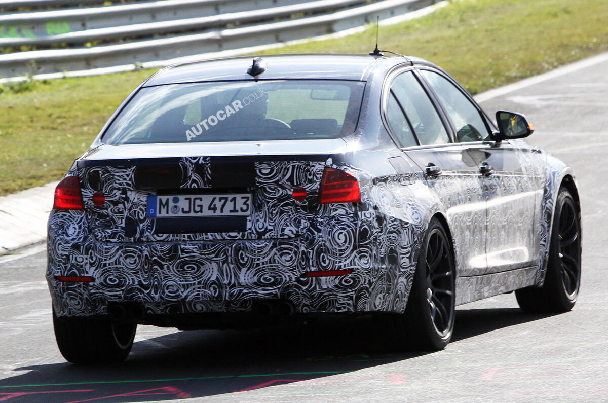 no title BMW M3: new spy pictures