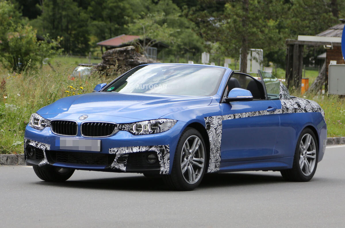 no title Leaked images reveal new BMW 4-series cabriolet