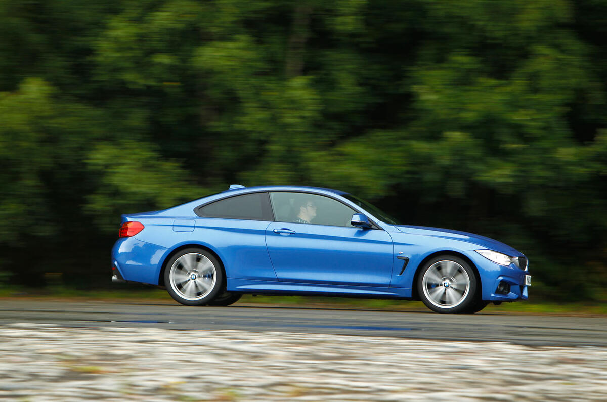 BMW 4 Series side profile
