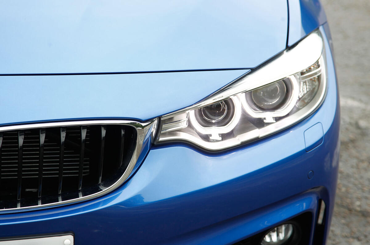 BMW 4 Series xenon lights