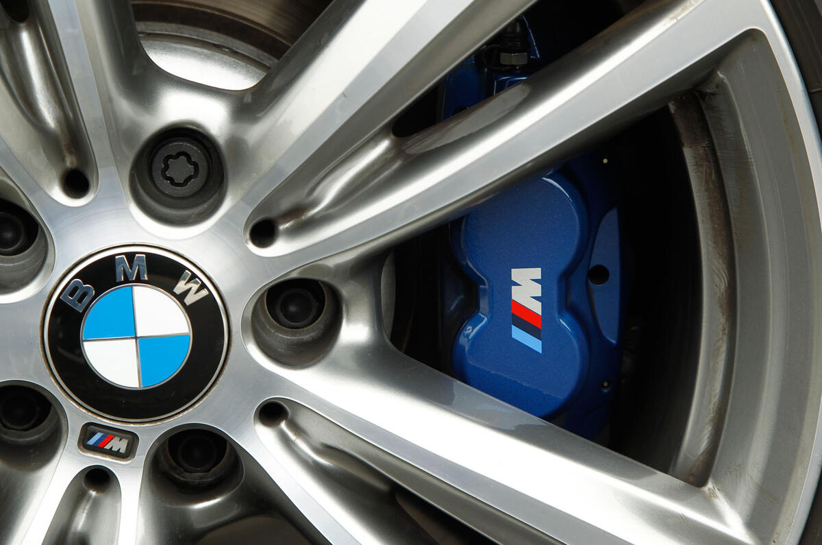 BMW M Sport brake calipers