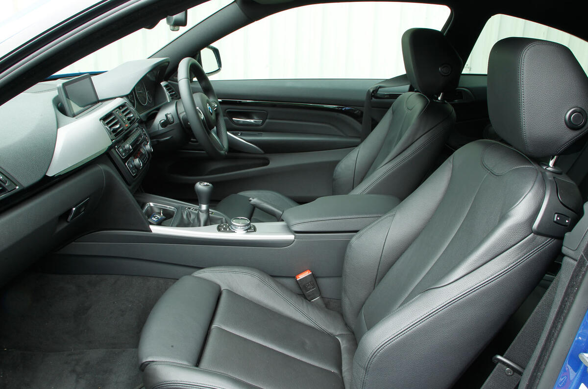 BMW 4 Series front seats