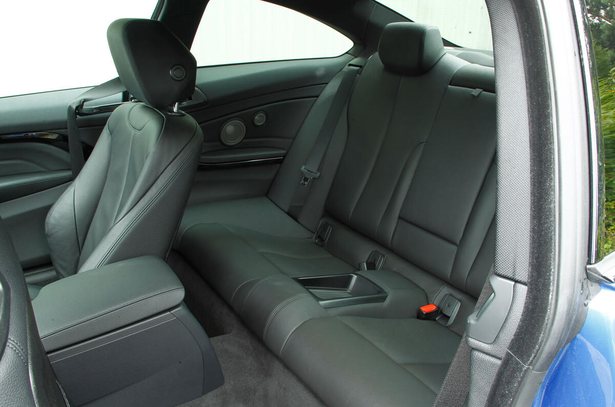 BMW 4 Series rear seats