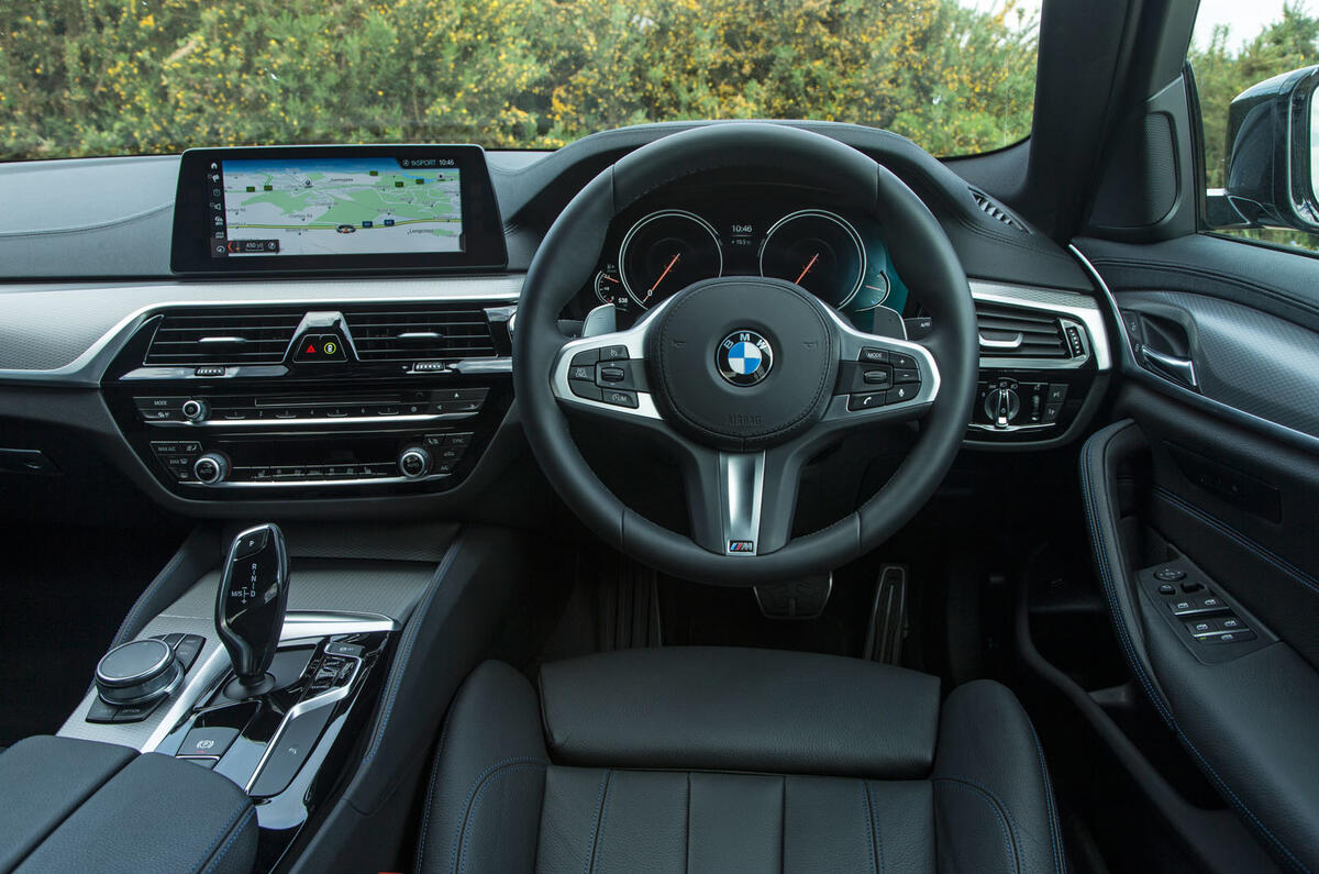 BMW 5 Series dashboard