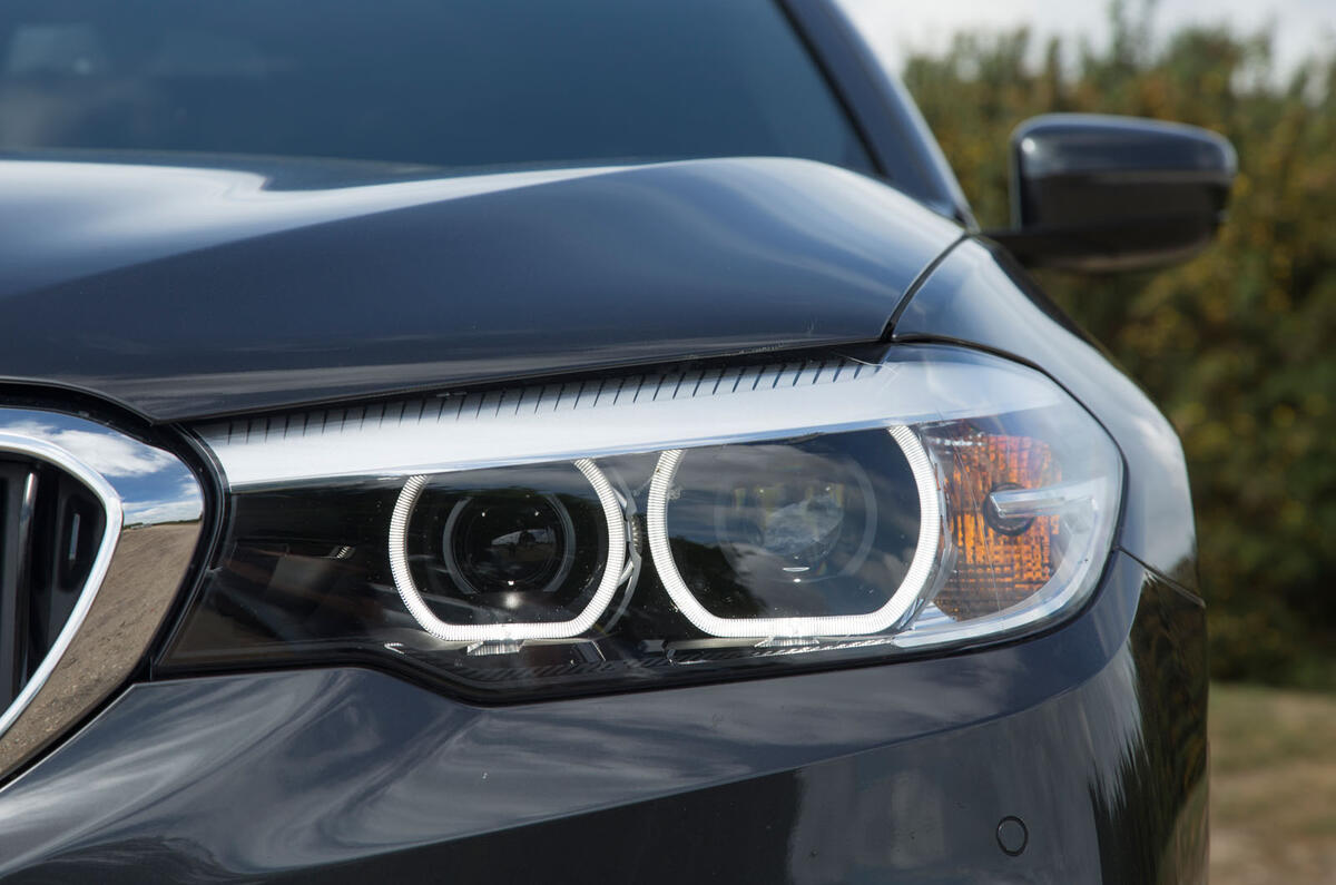 BMW 5 Series LED headlights