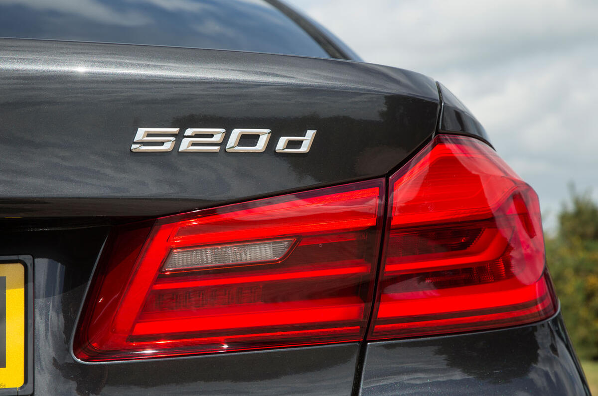 BMW 5 Series rear lights