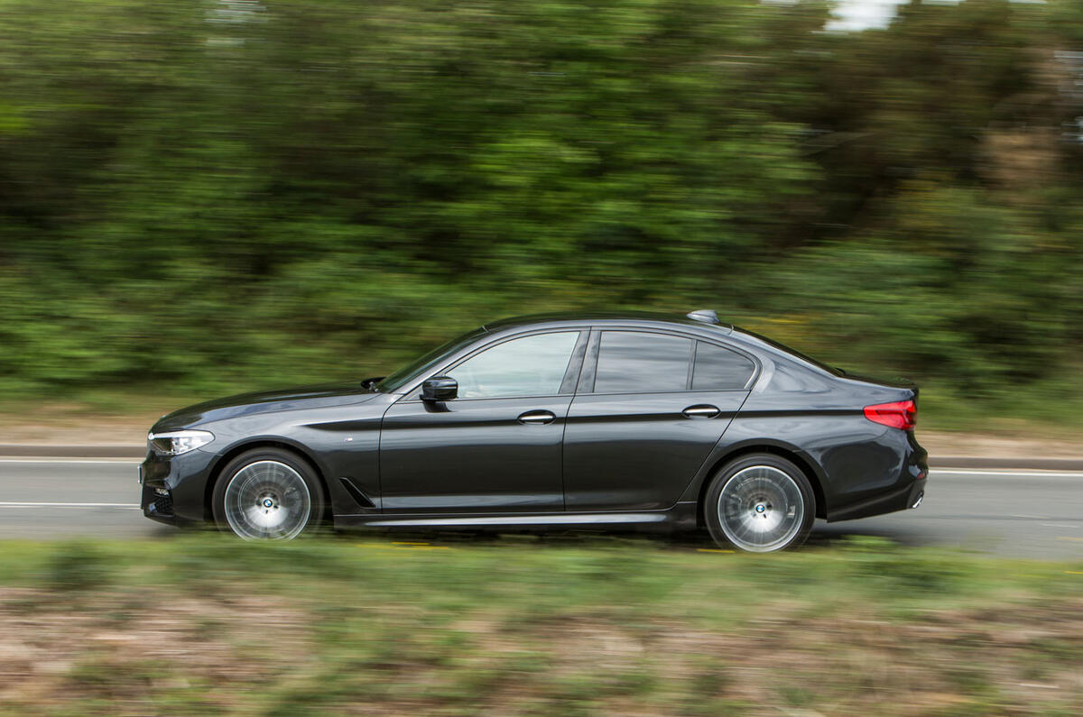 BMW 5 Series side profile