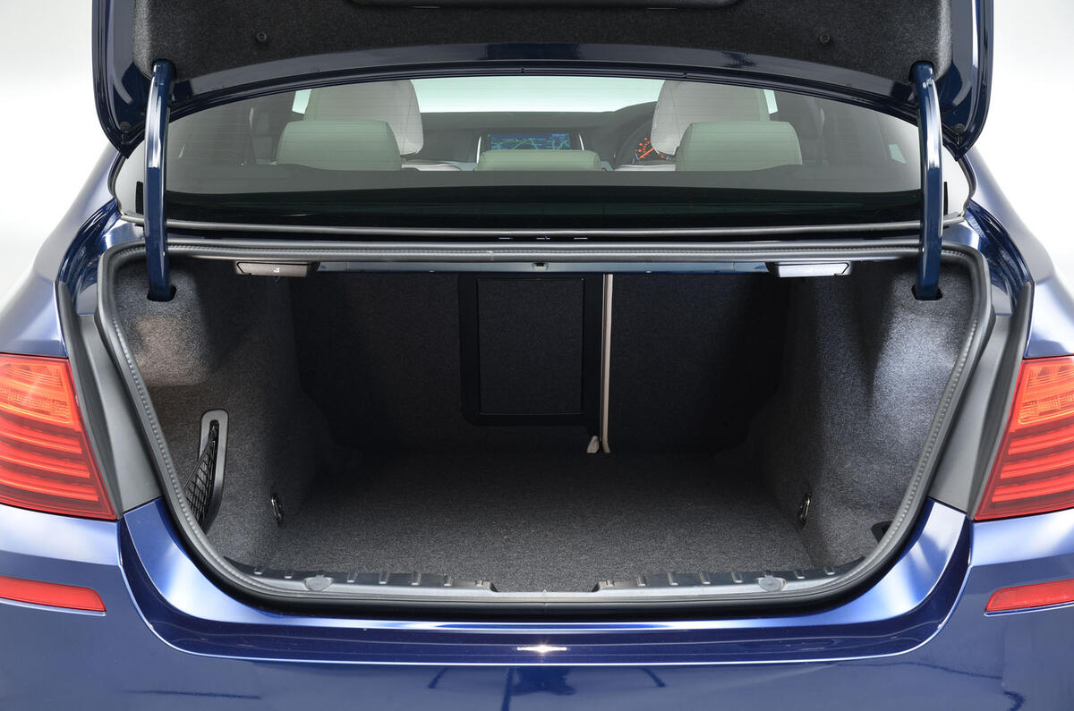 BMW 5 Series boot space