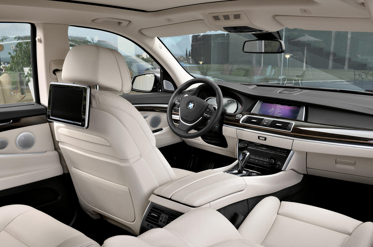 BMW 5 Series GT interior