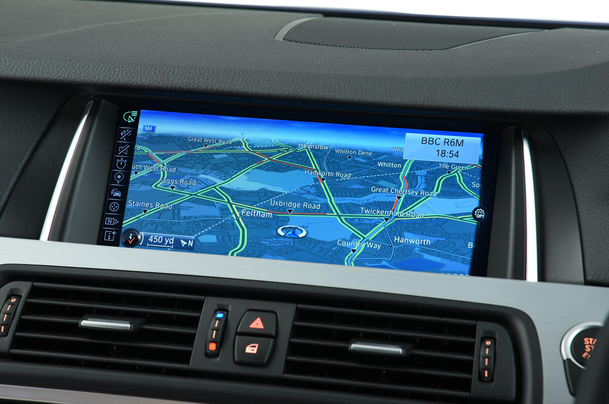 BMW 5 Series iDrive system