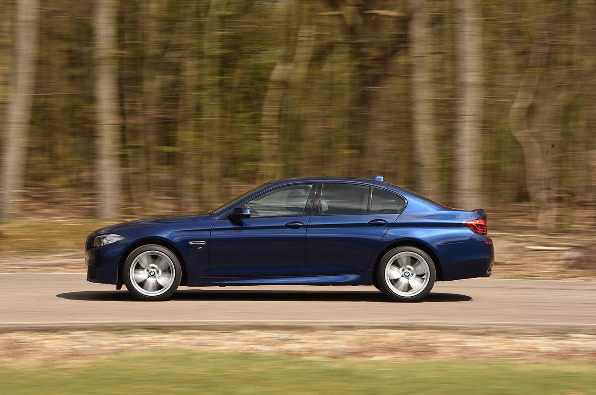 BMW 5 Series side profile