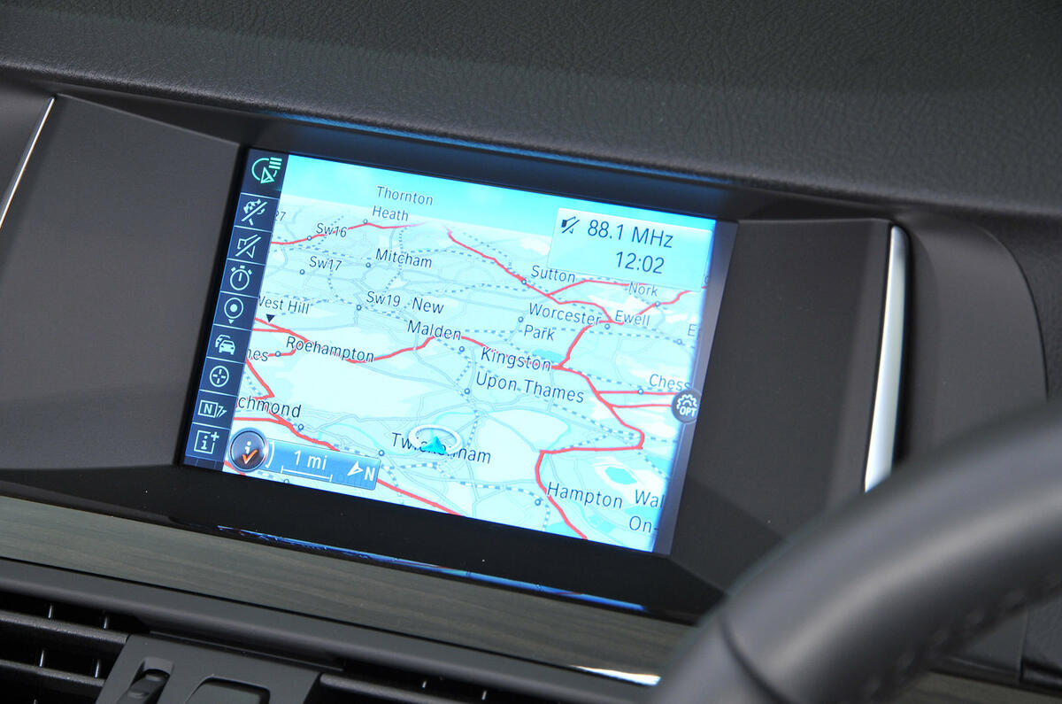 BMW 5 Series Touring iDrive system
