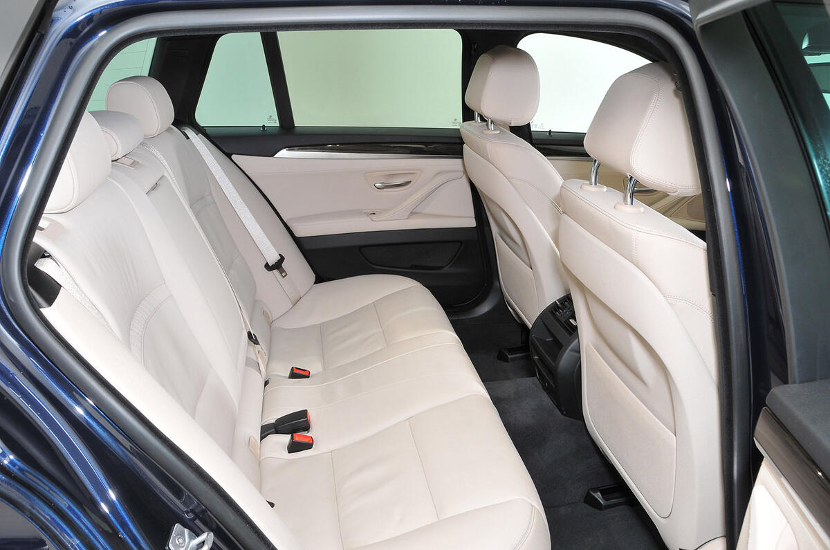 BMW 5 Series Touring rear seats