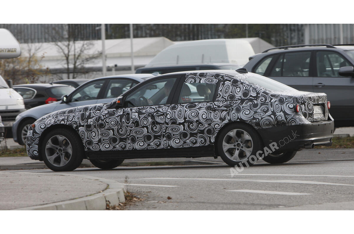 no title BMW 3-series GT caught testing