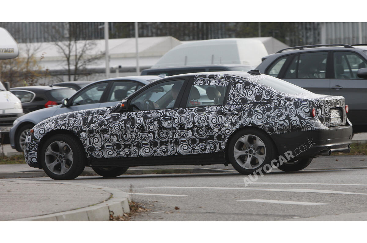 no title BMW 3-series GT caught testing