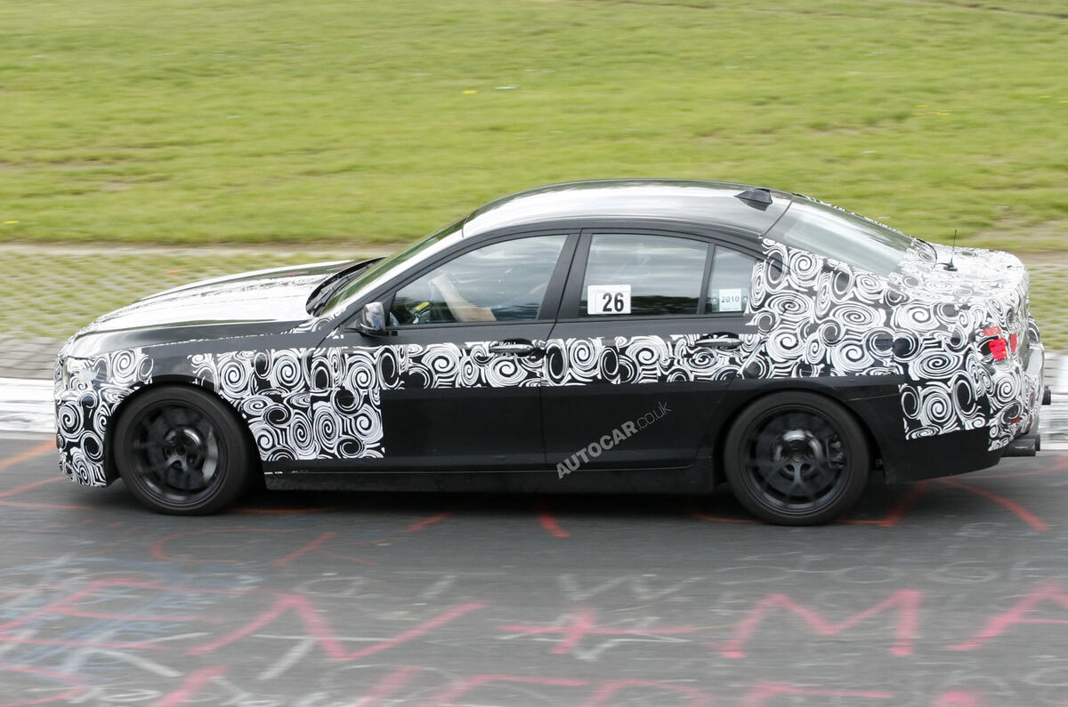 no title Next BMW M5 spied