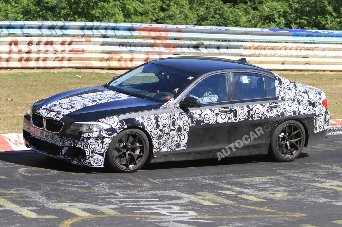 New BMW M5 uncovered 