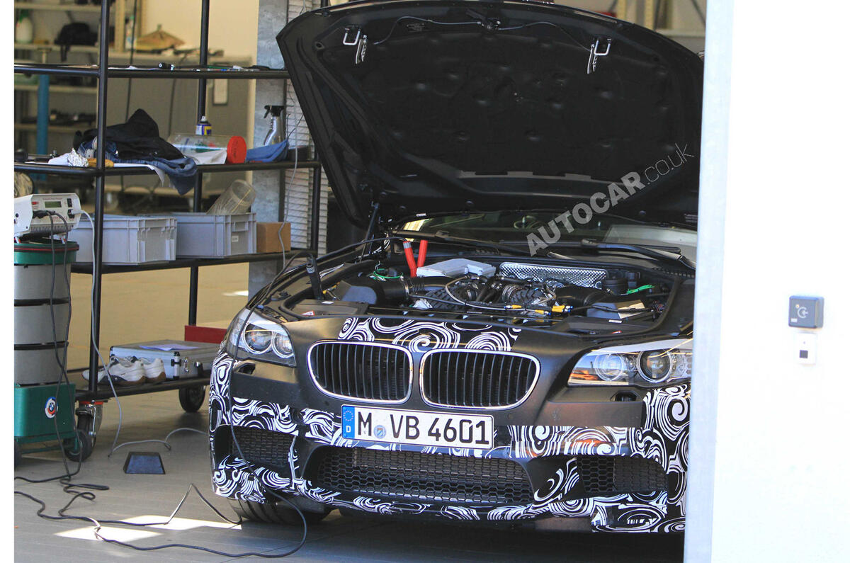 New BMW M5 uncovered 