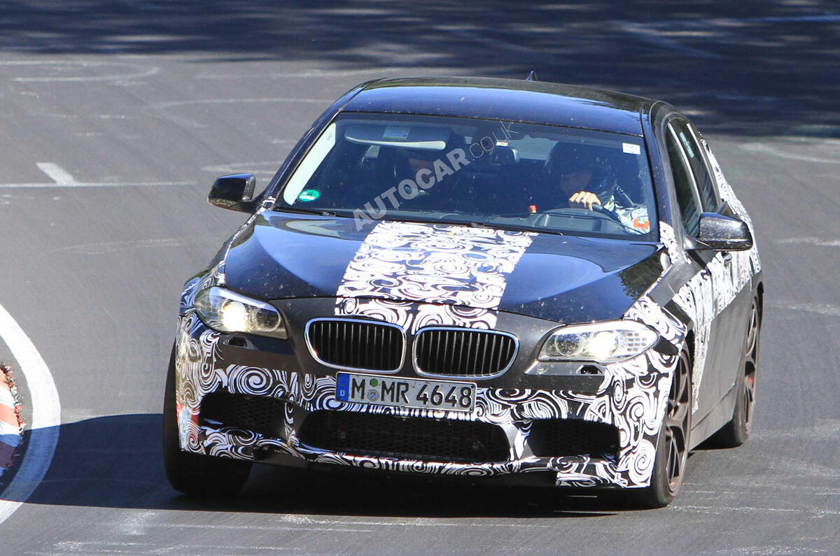 New BMW M5 uncovered 