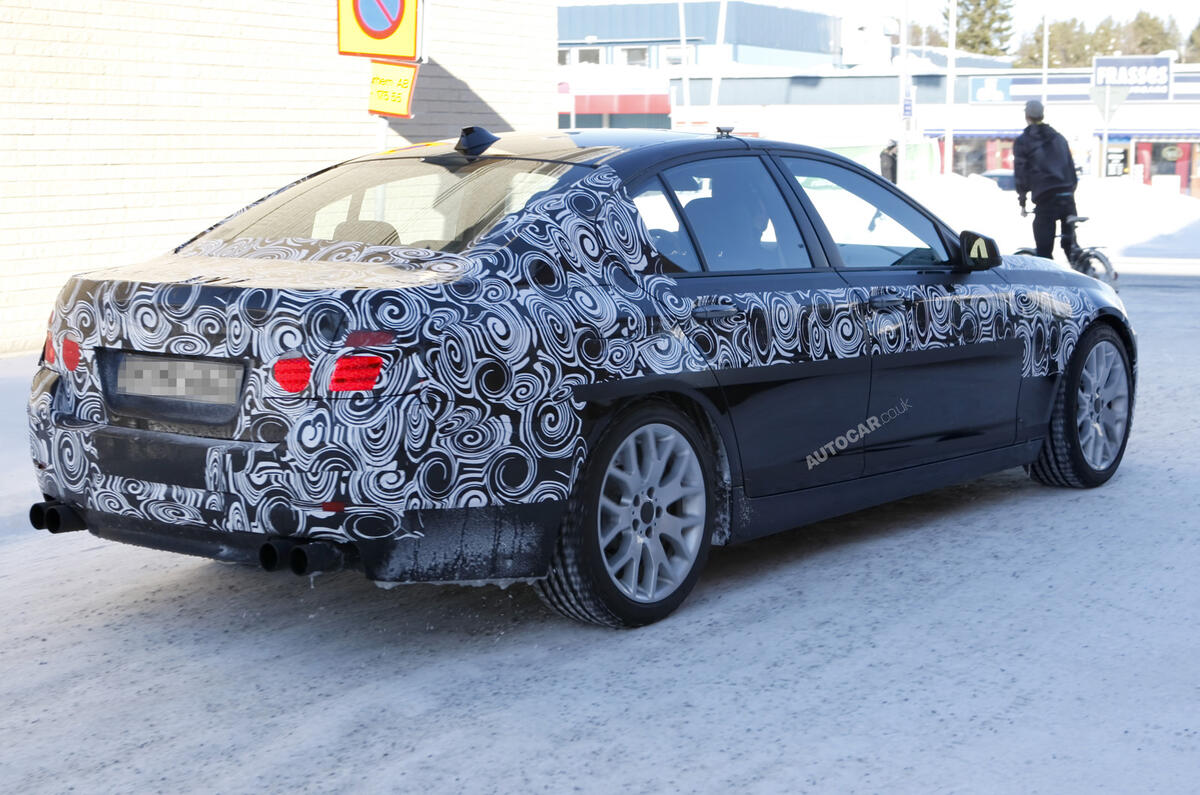BMW M5 - new spy pics