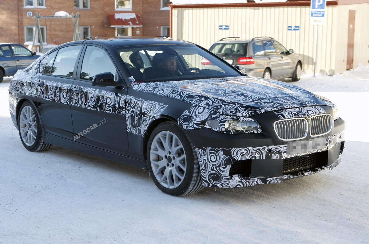 BMW M5 - new spy pics