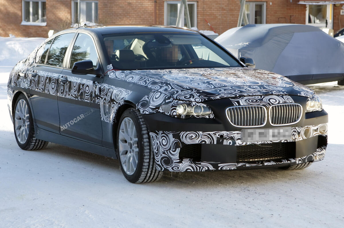 BMW M5 - new spy pics