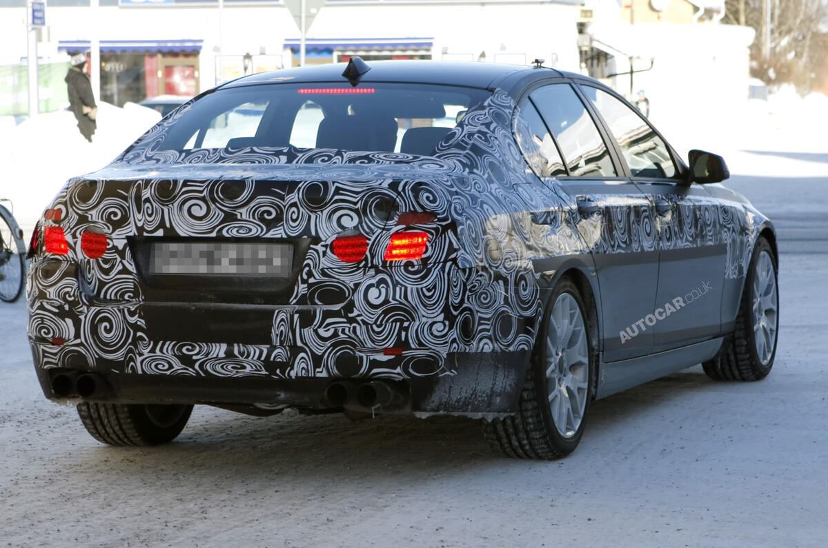 BMW M5 - new spy pics
