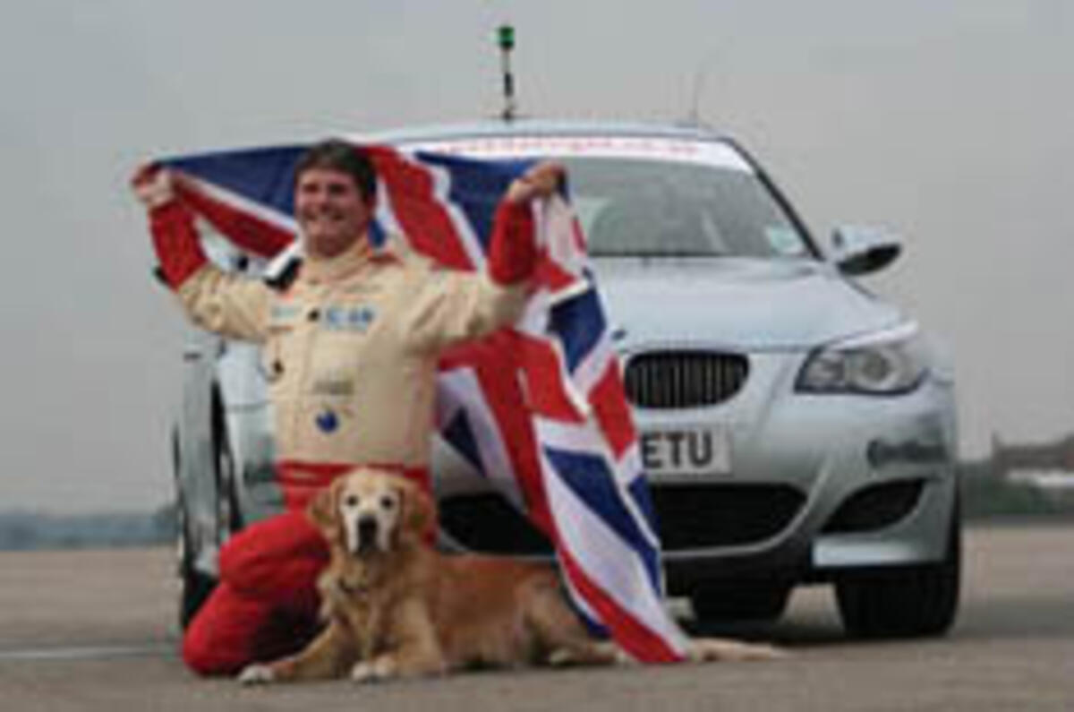 Newman topples blind LSR