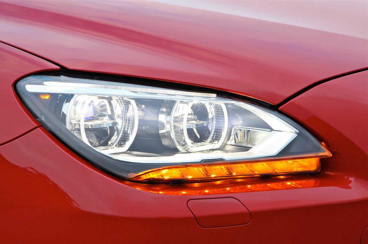 BMW 6 Series double corona headlights