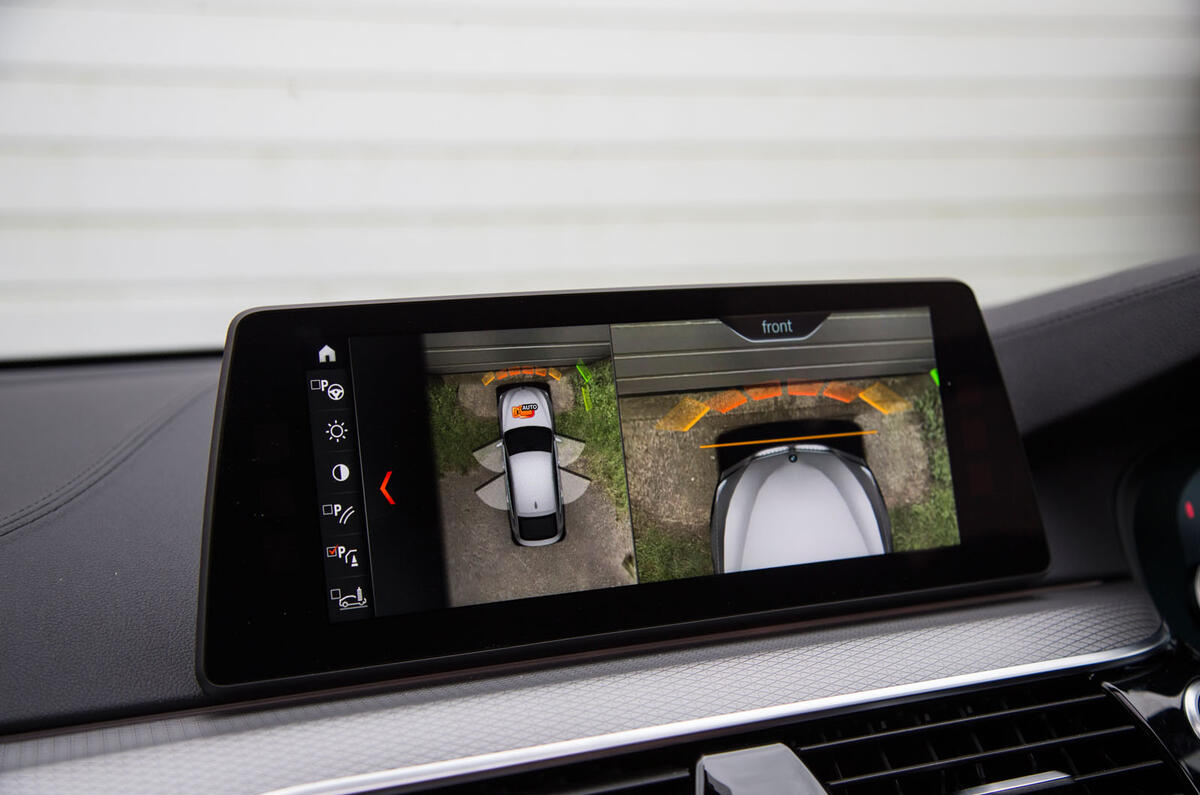 BMW 6 Series Gran Turismo 360-degree camera