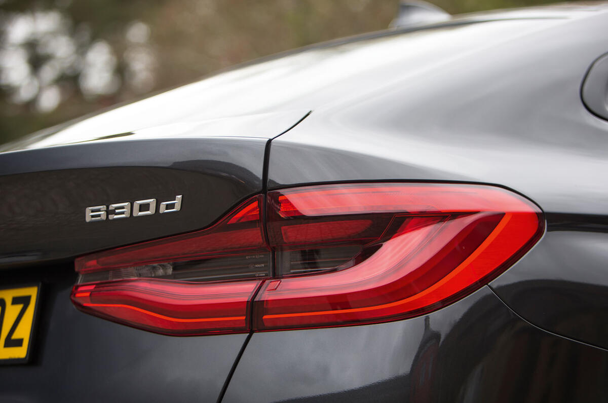 BMW 6 Series Gran Turismo rear lights