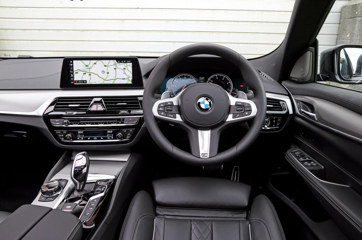 BMW 6 Series Gran Turismo dashboard