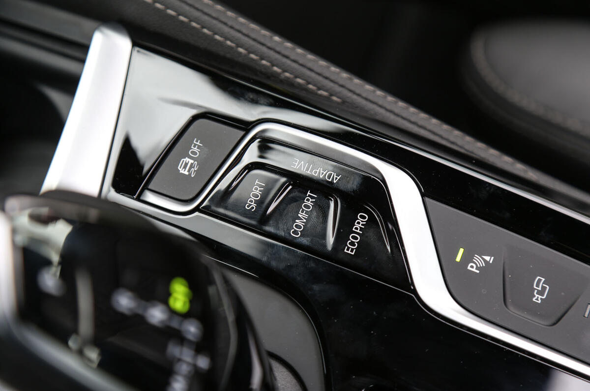 BMW 6 Series Gran Turismo drive modes