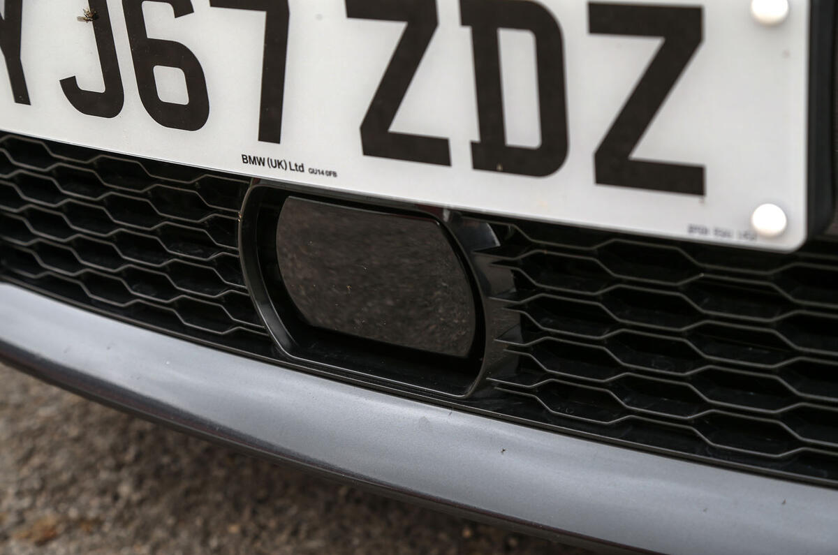 BMW 6 Series Gran Turismo front sensor