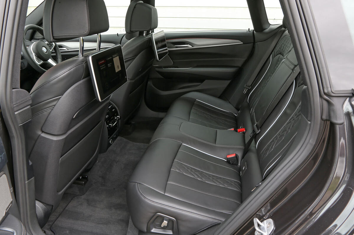BMW 6 Series Gran Turismo rear seats
