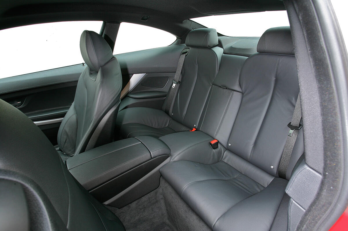 BMW 6 Series rear seats