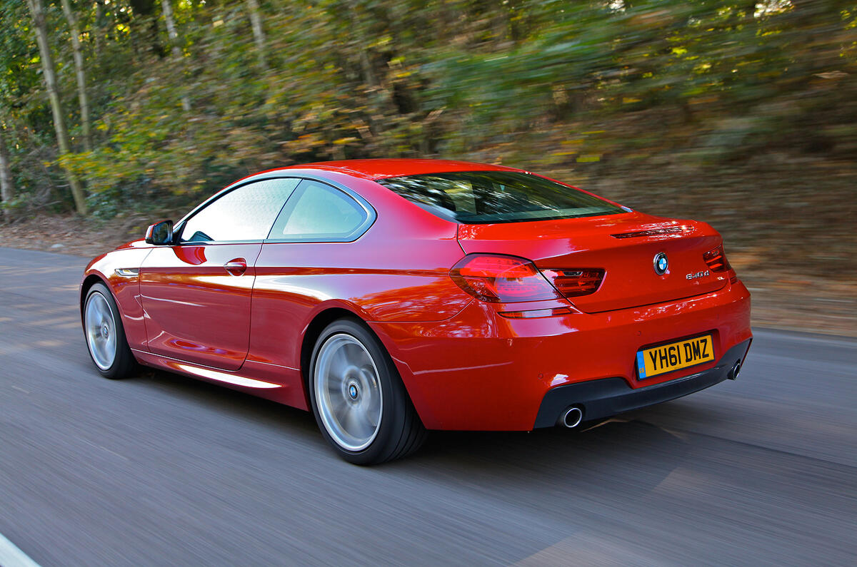 BMW 6 Series rear quarter