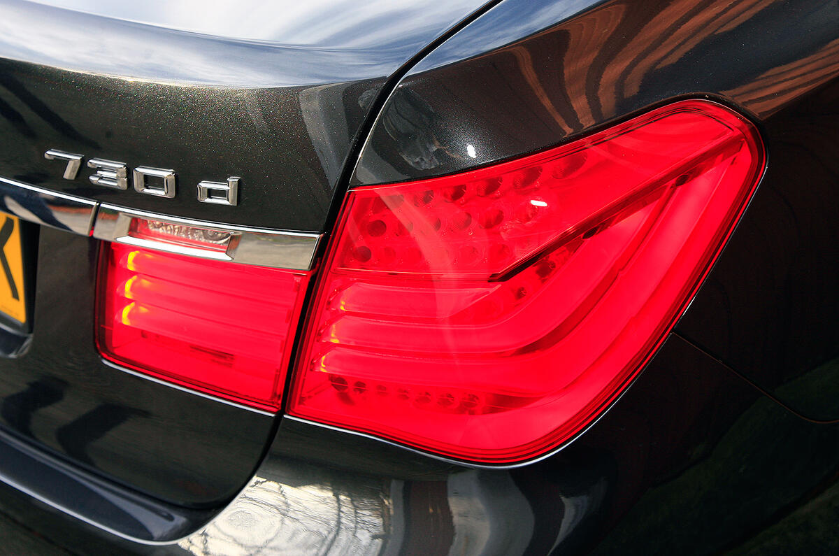 BMW 7 Series rear lights