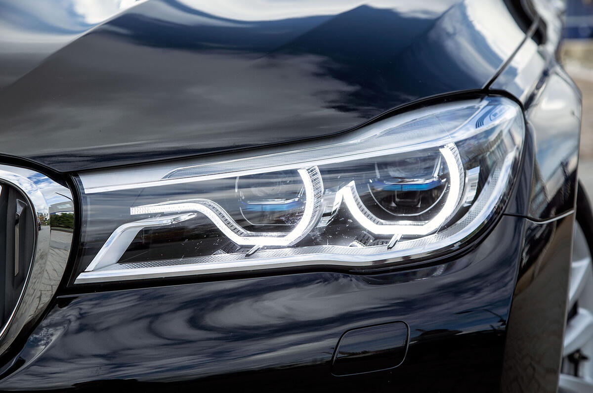 BMW 7 Series's LED headlights