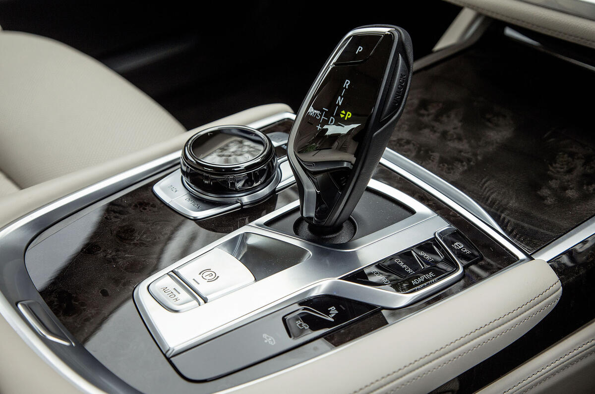 BMW 7 Series's magic wand gearbox