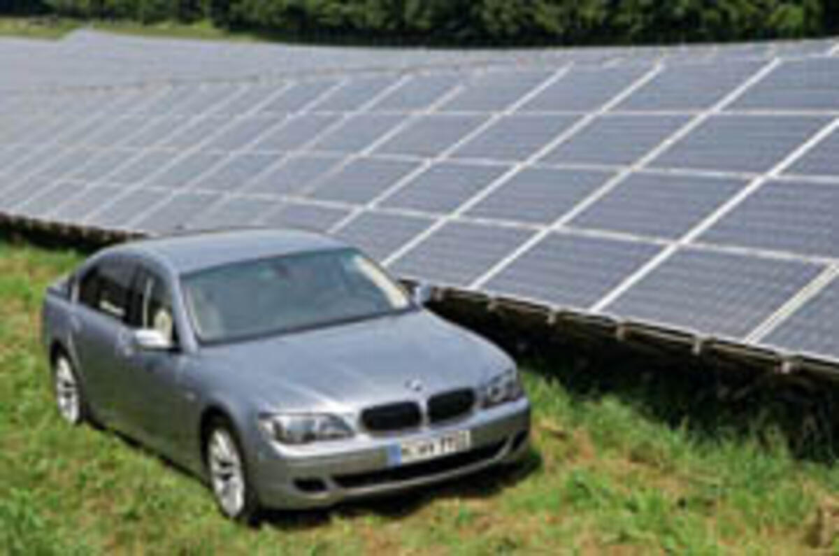 BMW to try out hydrogen 7-series