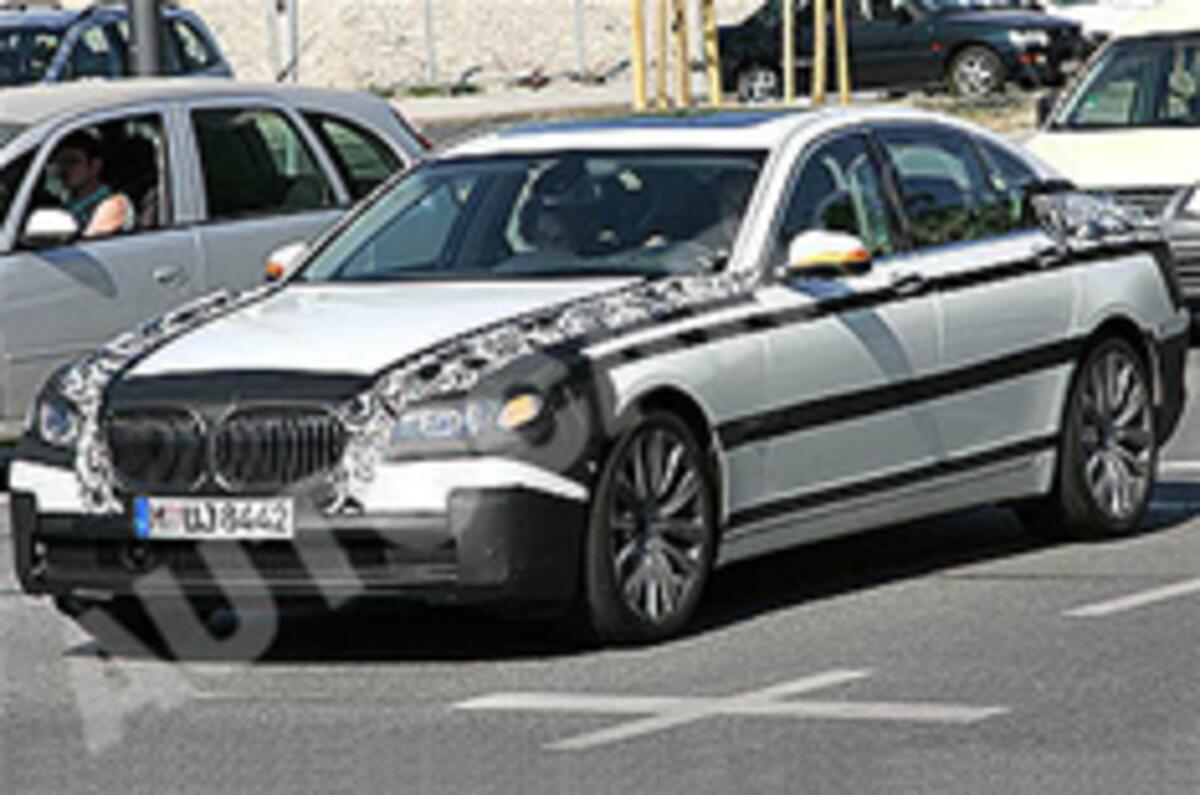 BMW 7-series spied