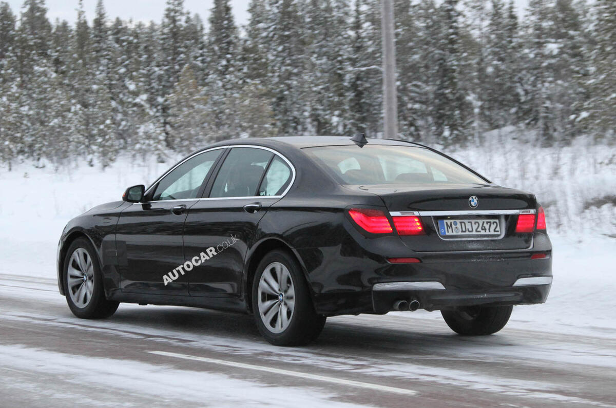 Spy pictures: BMW 7-series