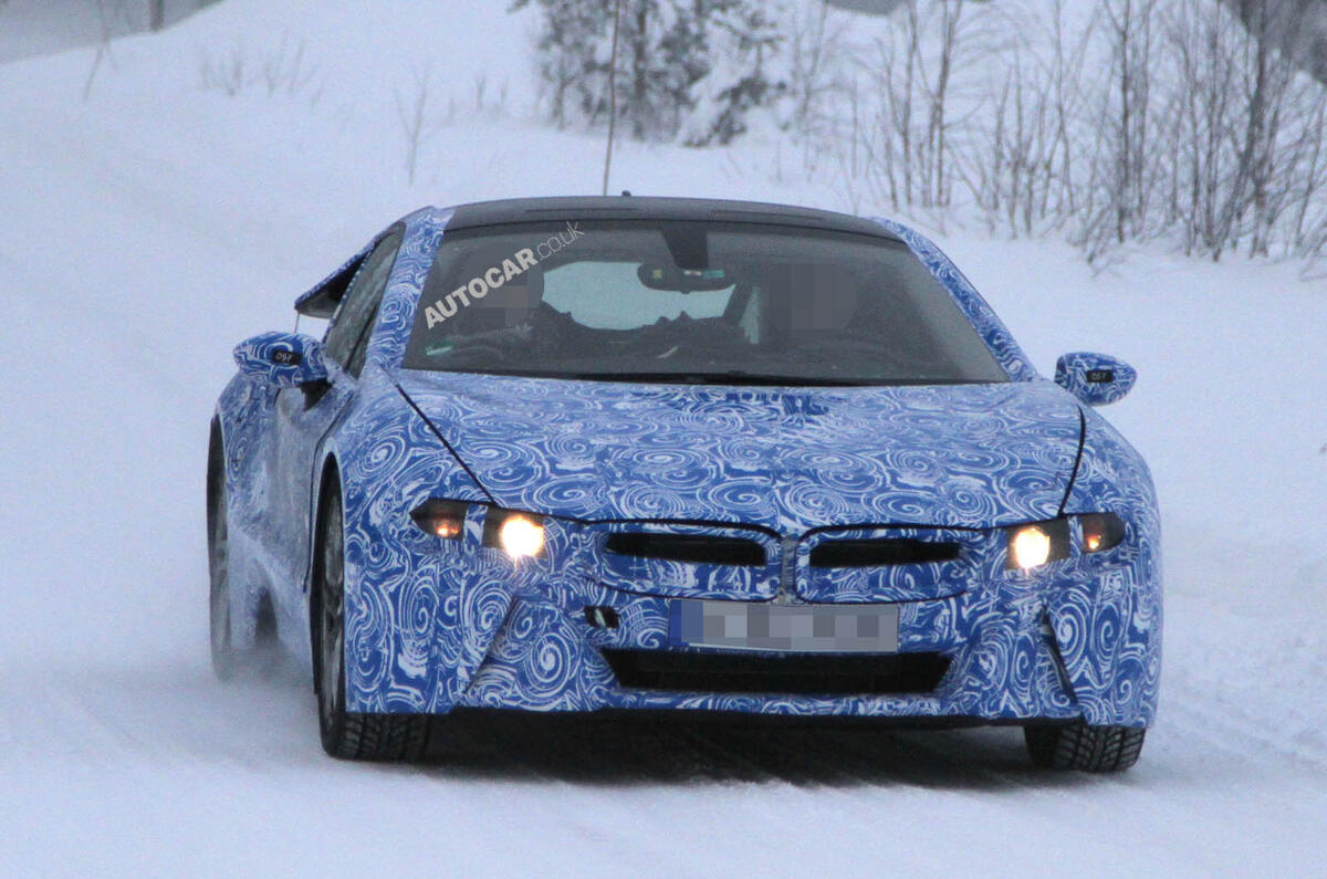 no title Production BMW i8 uncovered - latest spy pics