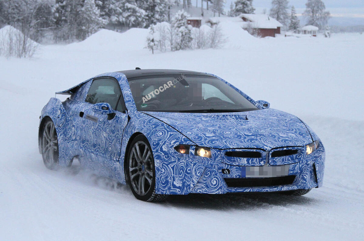 no title Production BMW i8 uncovered - latest spy pics