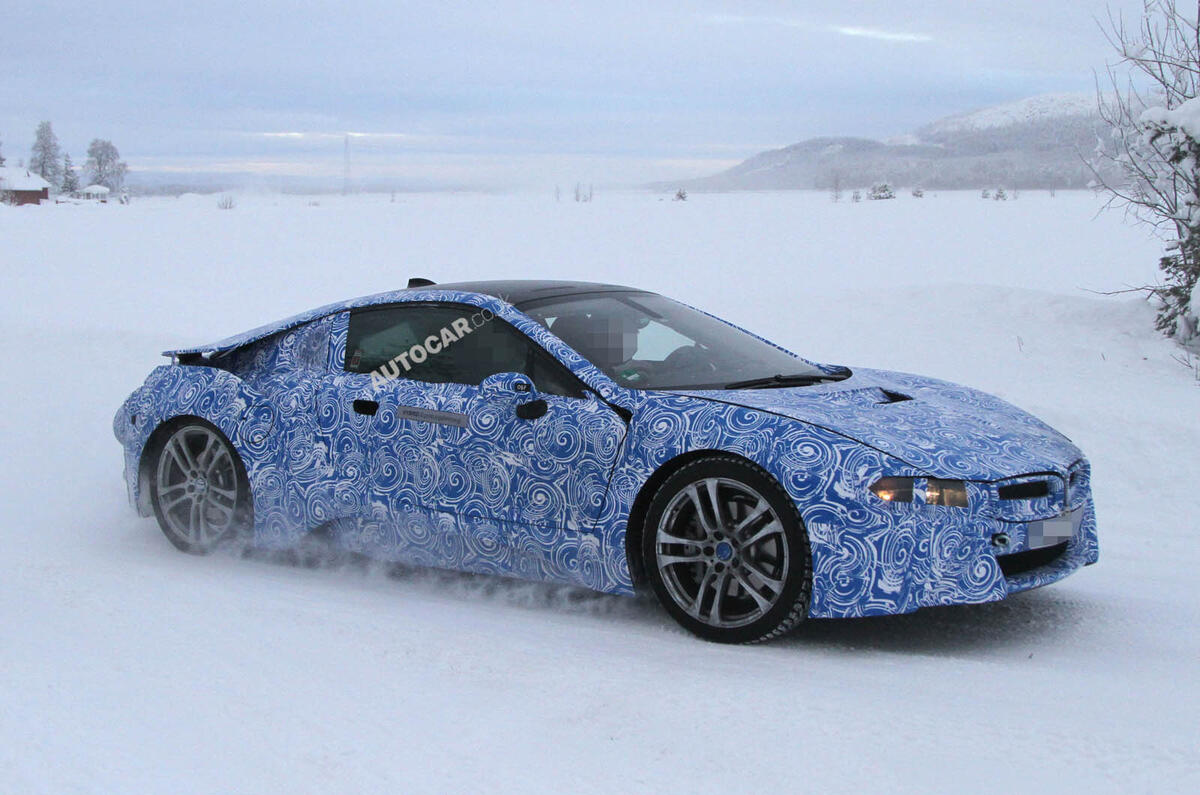 no title Production BMW i8 uncovered - latest spy pics
