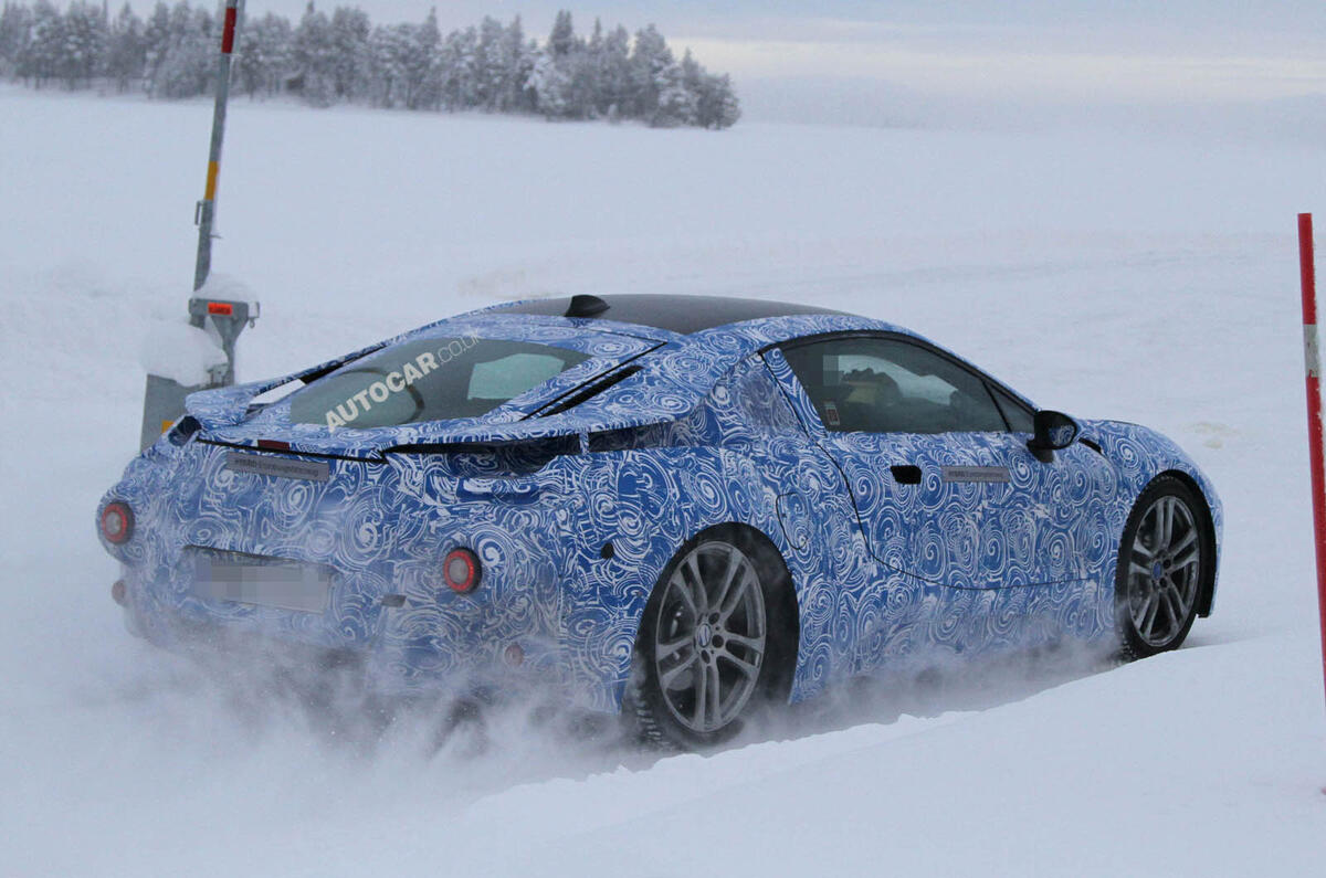 no title Production BMW i8 uncovered - latest spy pics