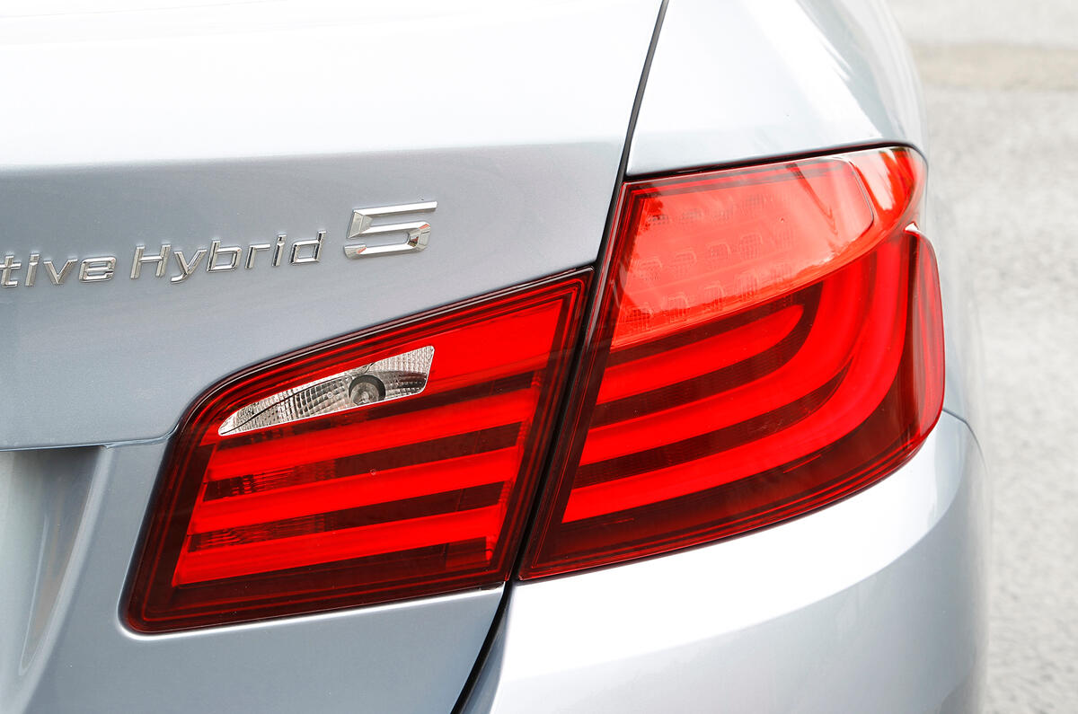 BMW ActiveHybrid 5 taillights
