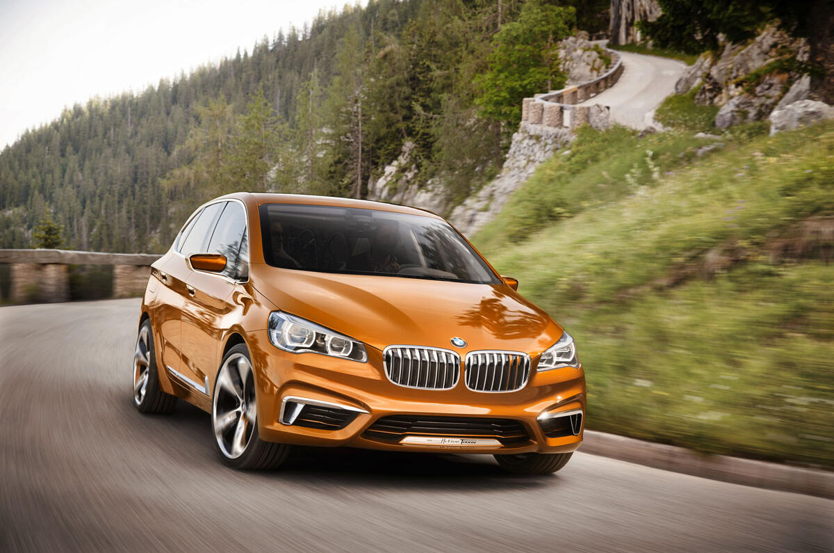 BMW Concept Active Tourer Outdoor revealed