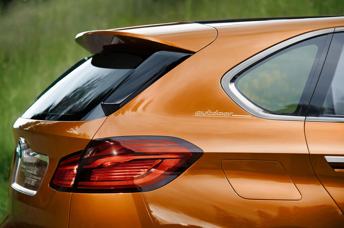 BMW Concept Active Tourer Outdoor revealed